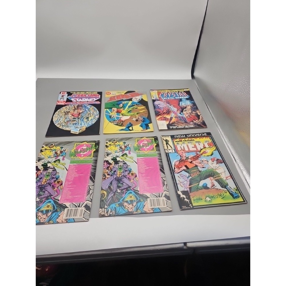 Who's Who Nov. '86 (1986) DC COMICS & DC & MARVEL lot Of 6